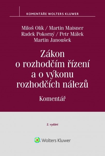 Zákon o rozhodčím řízení a o výkonu rozhodčích nálezů. Komentář