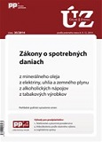 UZ 35/2014 Zákony o spotrebných daniach