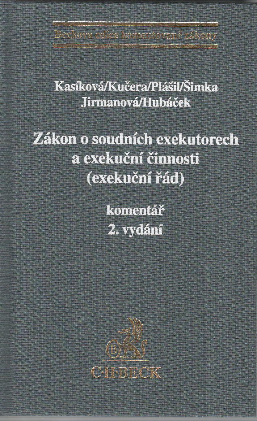 Zákon o soudních exekutorech a exekuční činnosti (exekuční řád), komentář, 2.vyd