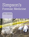 Simpson's Forensic Medicine, 13th Edition
