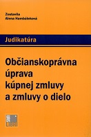 Občianskoprávna úprava kúpnej zmluvy a zmluvy o dielo