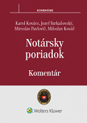 Notársky poriadok. Komentár