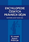 Encyklopedie českých právních dějin, VI. svazek Právní - Právo po