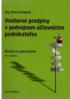 Vnútorné predpisy v podvojnom účtovníctve podnikateľov