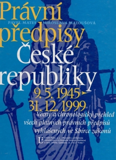 Právní předpisy České republiky 9.5.1945-1.12.1999