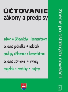 Účtovanie - zákony a predpisy