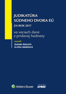 Judikatúra Súdneho dvora EÚ za rok 2017 vo veciach dane z pridanej hodnoty