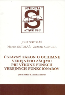 Ústavný zákon o ochrane verejného záujmu pri výkone funkcií verejných funkcionár