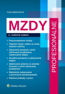 Mzdy profesionálne, 2.vyd.