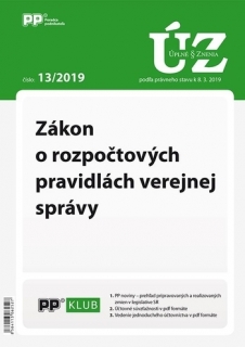 ÚZZ Zákon o rozpočtových pravidlách verejnej správy