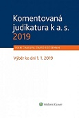 Komentovaná judikatura k a. s. 2019