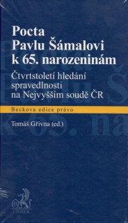 Pocta Pavlu Šámalovi k 65. narozeninám 