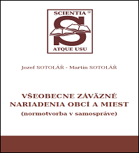 Všeobecne záväzné nariadenia obcí a miest (normotvorba v samospráve)