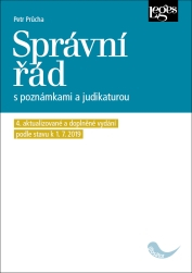 Správní řád s poznámkami a judikaturou, 4.vyd.