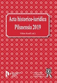 Acta historico-iuridica Pilsnensia 2019