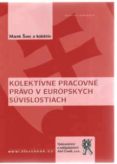 Kolektívne pracovné právo v európskych súvislostiach