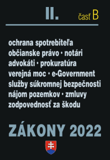Zákony 2022 II. časť B