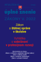 Zákon o štátnej správe v školstve. Vyhláška o vzdelávaní v profesijnom rozvoji