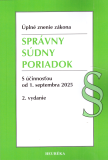 Správny súdny poriadok - úplné znenie zákona