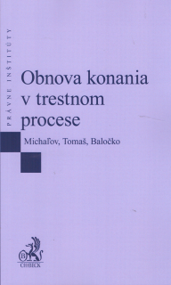 Obnova konania v trestnom procese
