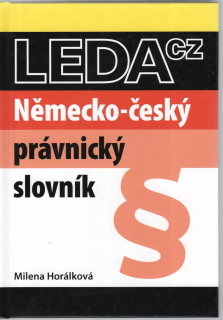 Německo - český právnický slovník, 2.vydání