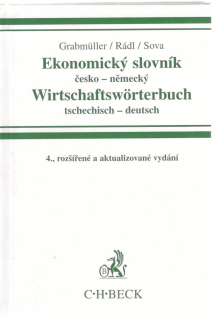 Ekonomický slovník česko-německý, 4.vyd.