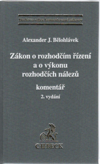 Zákon o rozhodčím řízení a o výkonu rozhodčích nálezů, komentář, 2.vyd.