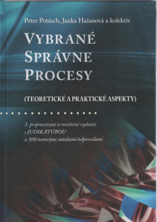 Vybrané správne procesy, 3.vydanie