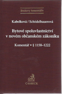 Bytové spoluvlastnictví v novém občanském zákoníku, komentář