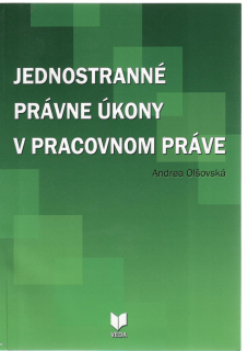 Jednostranné právne úkony v pracovnom práve