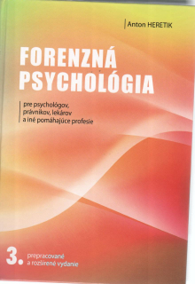 Forenzná psychológia, 3.vyd.