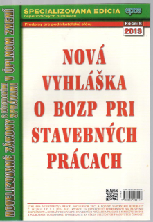 Vyhláška o BOZP pri stavebných prácach