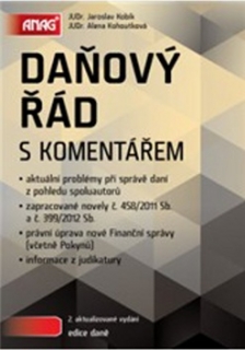 Daňový řád s komentářem 2013