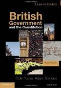 British Government and the Constitution: Text and Materials