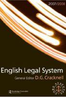 English Legal System 2007-2008: Routledge-Cavendish Core Statutes Series