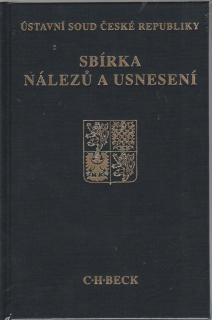 Sbírka nálezů a uznesení ÚS ČR, sv. 65