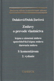 Zmluvy o prevode vlastníctva s komentárom, 2.vydanie