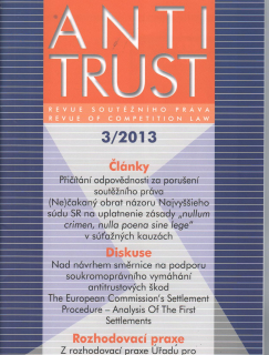 Antitrust č.3/2013
