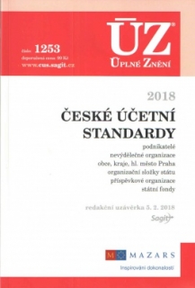 České účetní standardy 2018