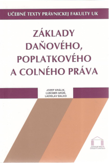 Základy daňového, poplatkového a colného práva