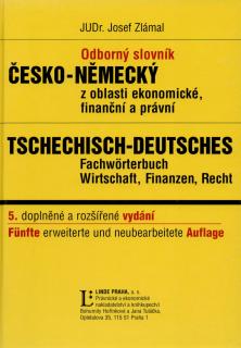Odborný slovník česko - německý z oblasti ekonomické, finanční a právní, 5.vyd.