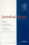 Justičná revue 3/2010 + CD