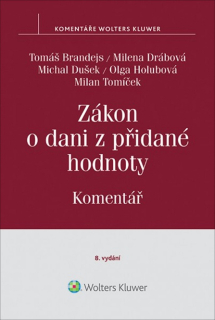 Zákon o dani z přidané hodnoty. Komentář, 8. vydání