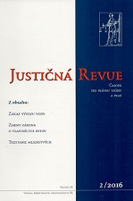 Justičná revue 2/2016 + CD