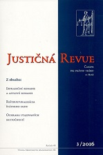 Justičná revue 3/2016 + CD