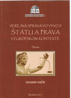 Verejná správa vo vývoji štátu a práva v európskom kontexte
