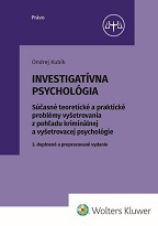 Investigatívna psychológia, 3. vydanie