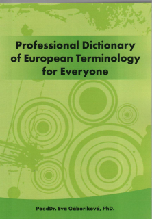 Professional Dictionary of European Terminology for Everyone