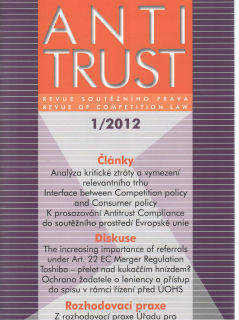 Antitrust č.1/2012