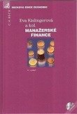 Manažerské finance, 3.vydání
